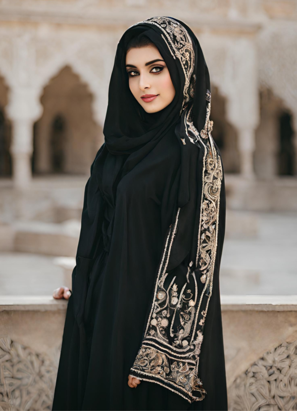 Embroidered Abaya