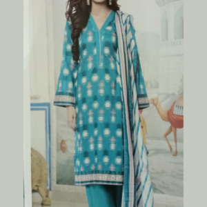 Gul Ahmed 3-Piece Unstitched Printed Lawn Suit