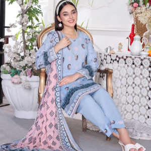 Sarina 3 Piece Lawn Suit (Volume 14)