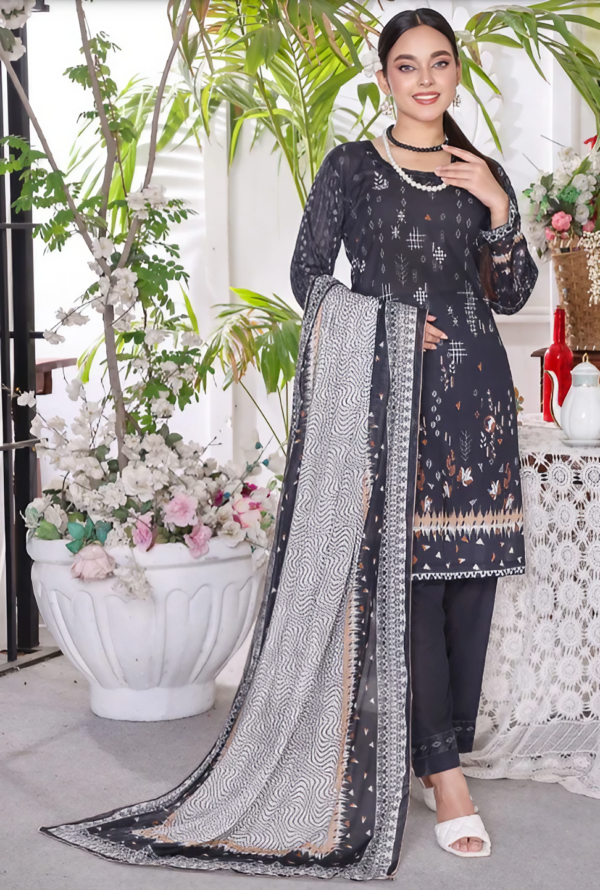 Sarina 3 Piece Lawn Suit Unstitched