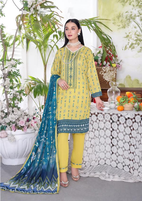 Sarina 3 piece Printed Lawn Suit