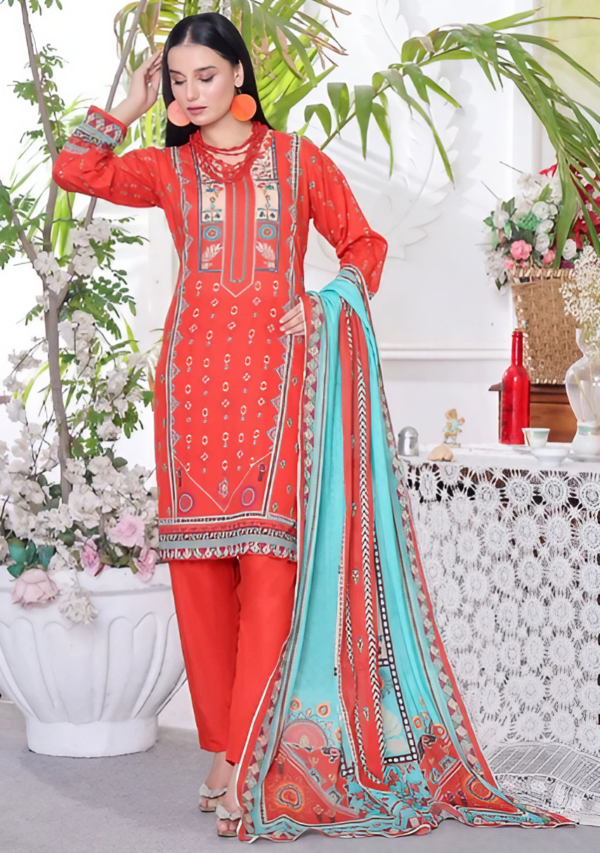 Sarina 3 Piece Lawn Collection 2024 Unstitched Lawn