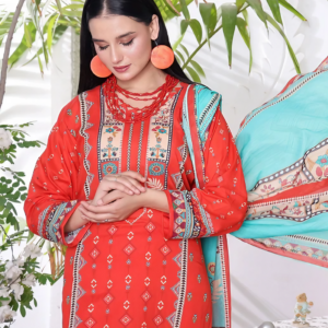 Sarina 3 Piece Lawn Collection 2024 Unstitched Lawn